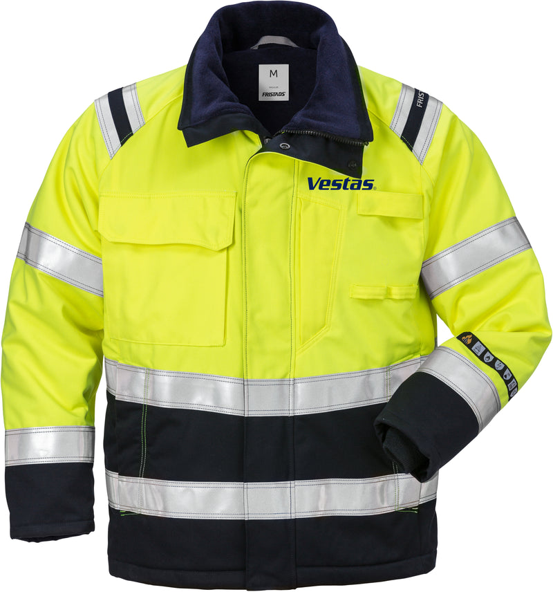 Load image into Gallery viewer, Jacket FRISTADS FLAMESTAT HIGH VIS WINTER JACKET CLASS 3 4185 ATHS
