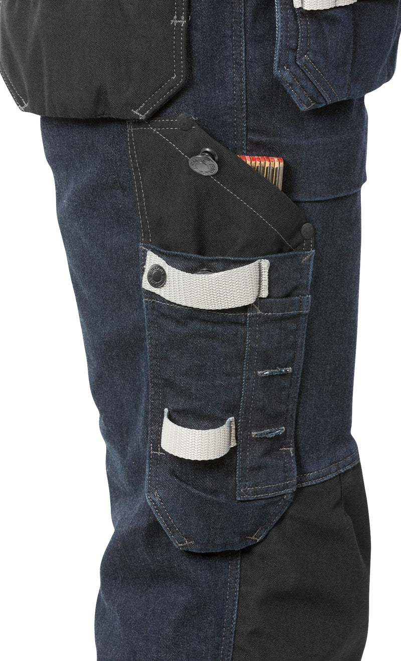 Load image into Gallery viewer, Trousers FRISTADS CRAFTSMAN DENIM STRETCH TROUSERS 2131 DCS
