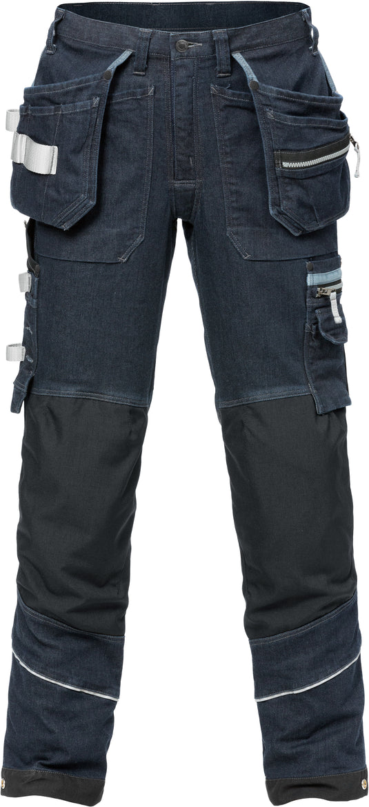 Trousers FRISTADS CRAFTSMAN DENIM STRETCH TROUSERS 2131 DCS