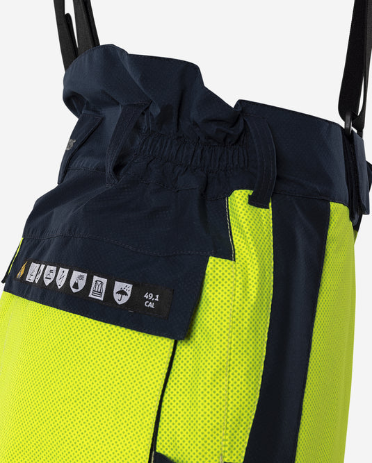 Trousers FRISTADS FLAMESTAT HIGH VIS GORE-TEX PYRAD® SHELL TROUSERS CLASS 2 2095 GXE