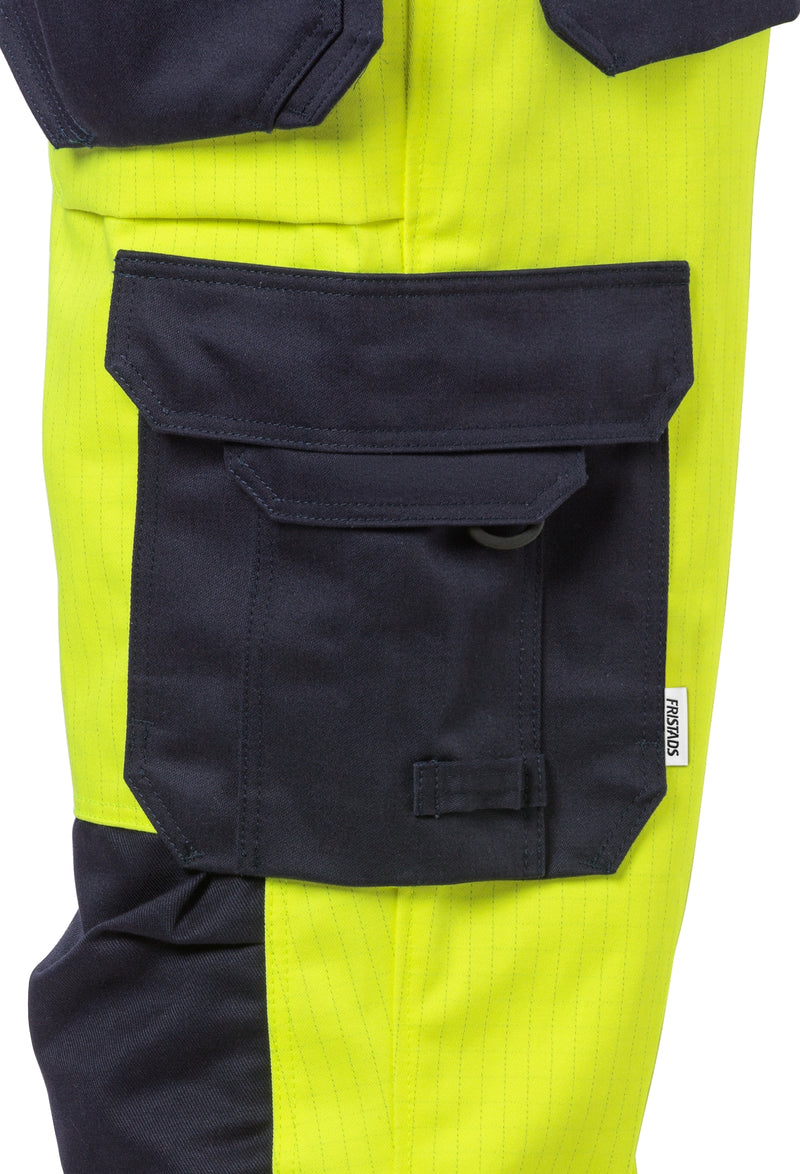 Load image into Gallery viewer, Trousers FRISTADS FLAME HIGH VIS CRAFTSMAN TROUSERS CLASS 2 2584 FLAM
