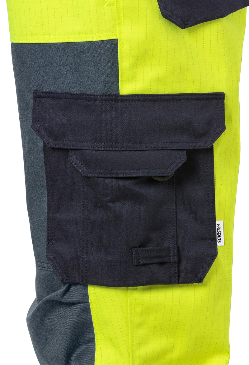 Load image into Gallery viewer, Trousers FRISTADS FLAME HIGH VIS TROUSERS CLASS 2 2585 FLAM
