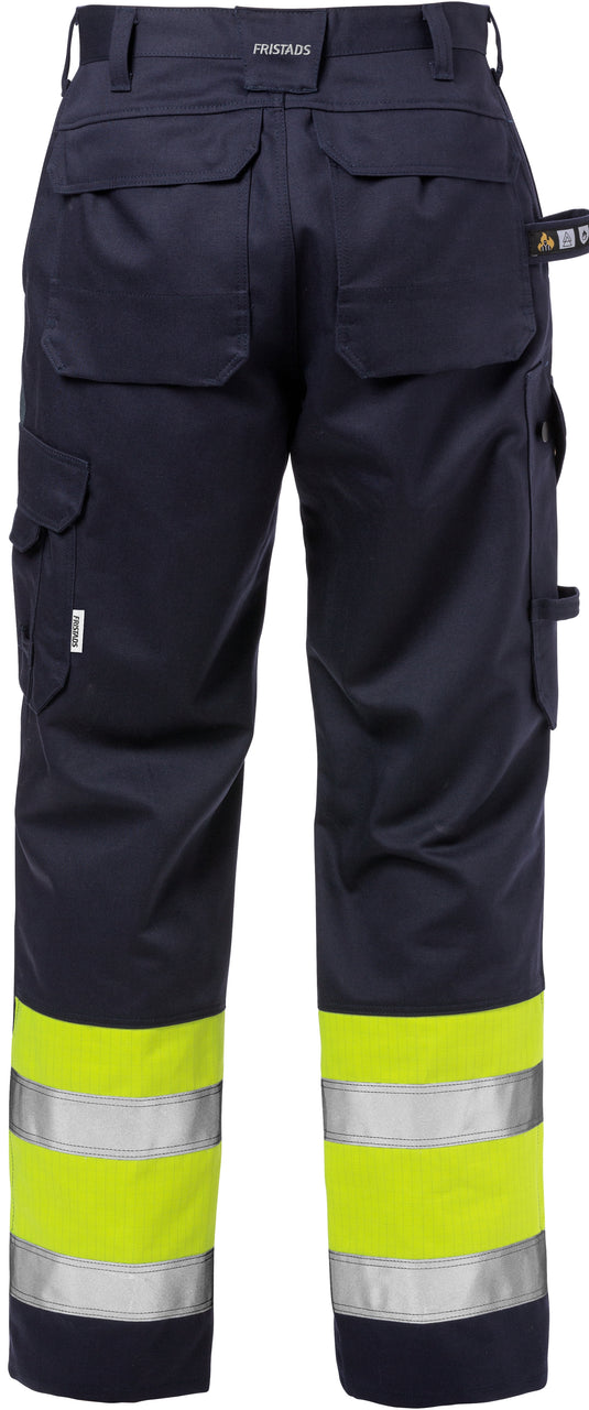Trousers FRISTADS FLAME HIGH VIS TROUSERS CLASS 1 2587 FLAM