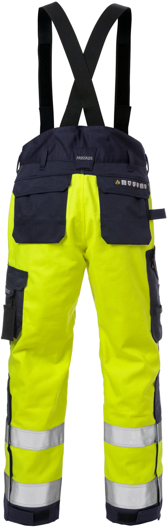 Trousers FRISTADS FLAME HIGH VIS WINTER TROUSERS CLASS 2 2588 FLAM