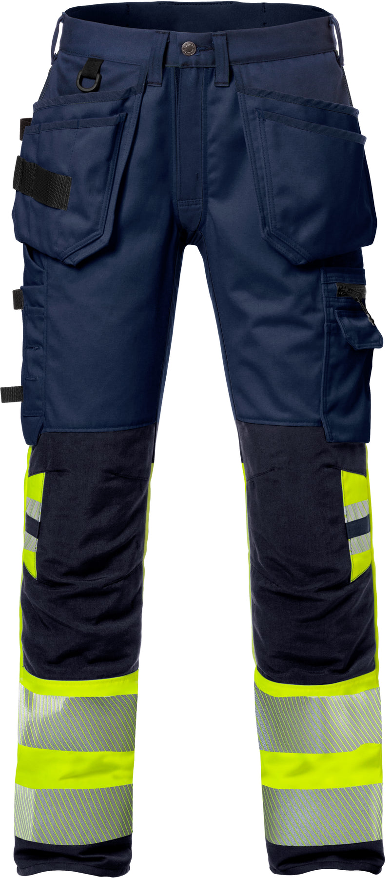 Load image into Gallery viewer, Trousers FRISTADS HIGH VIS CRAFTSMAN STRETCH TROUSERS CLASS 1 2706 PLU
