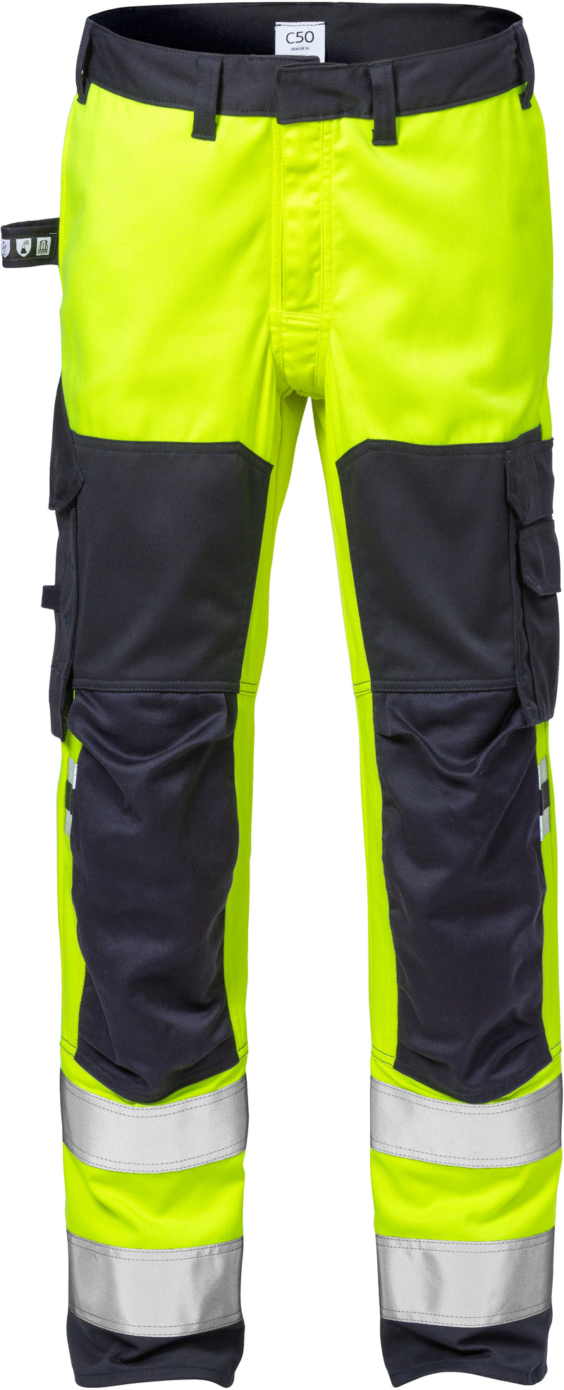 Load image into Gallery viewer, Trousers FRISTADS FLAMESTAT HIGH VIS STRETCH TROUSERS CLASS 2 2161 ATHF
