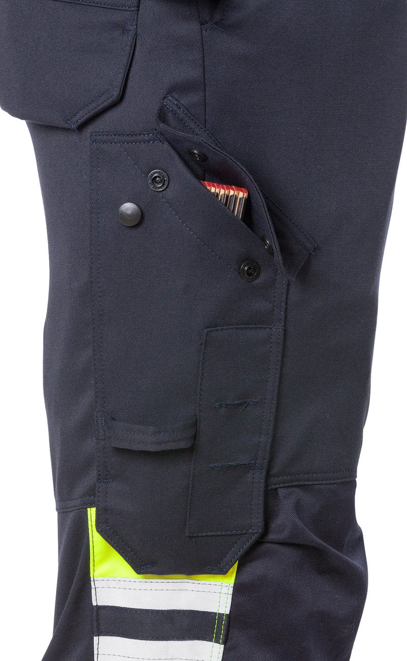 Load image into Gallery viewer, Trousers FRISTADS FLAMESTAT HIGH VIS STRETCH TROUSERS CLASS 1 2162 ATHF
