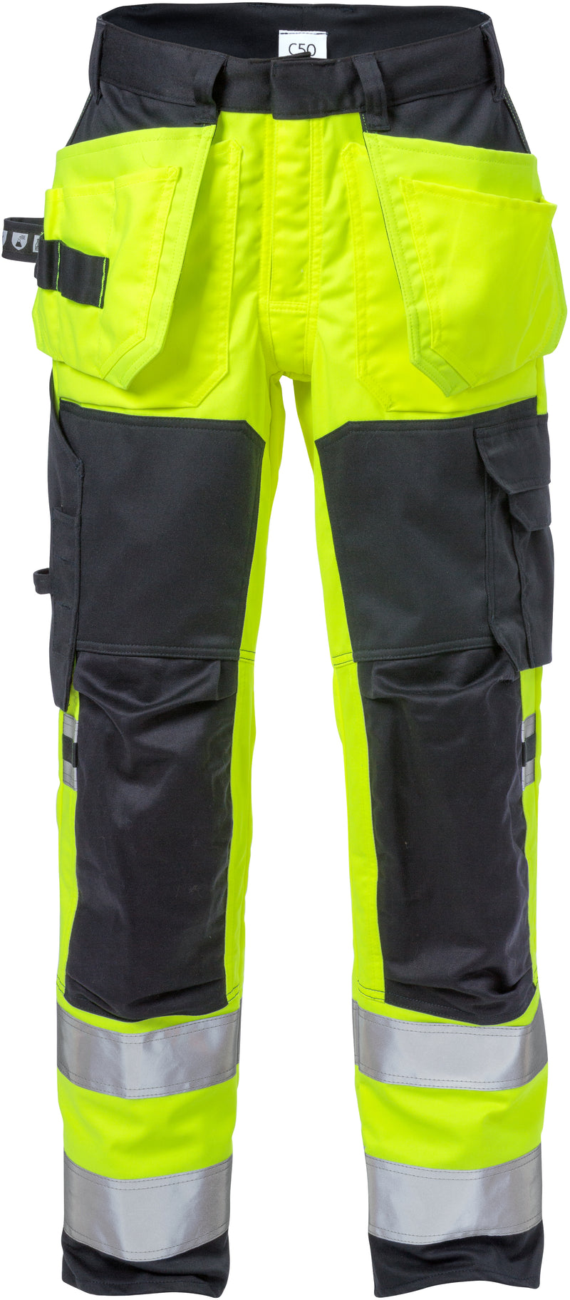 Load image into Gallery viewer, Trousers FRISTADS FLAMESTAT HIGH VIS CRAFTSMAN STRETCH TROUSERS CLASS 2 2167 ATHF
