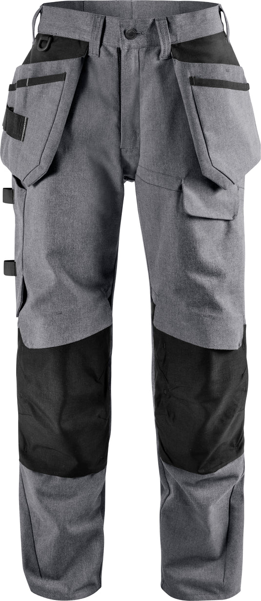 Trousers FRISTADS GREEN CRAFTSMAN TROUSERS 2538 GRN