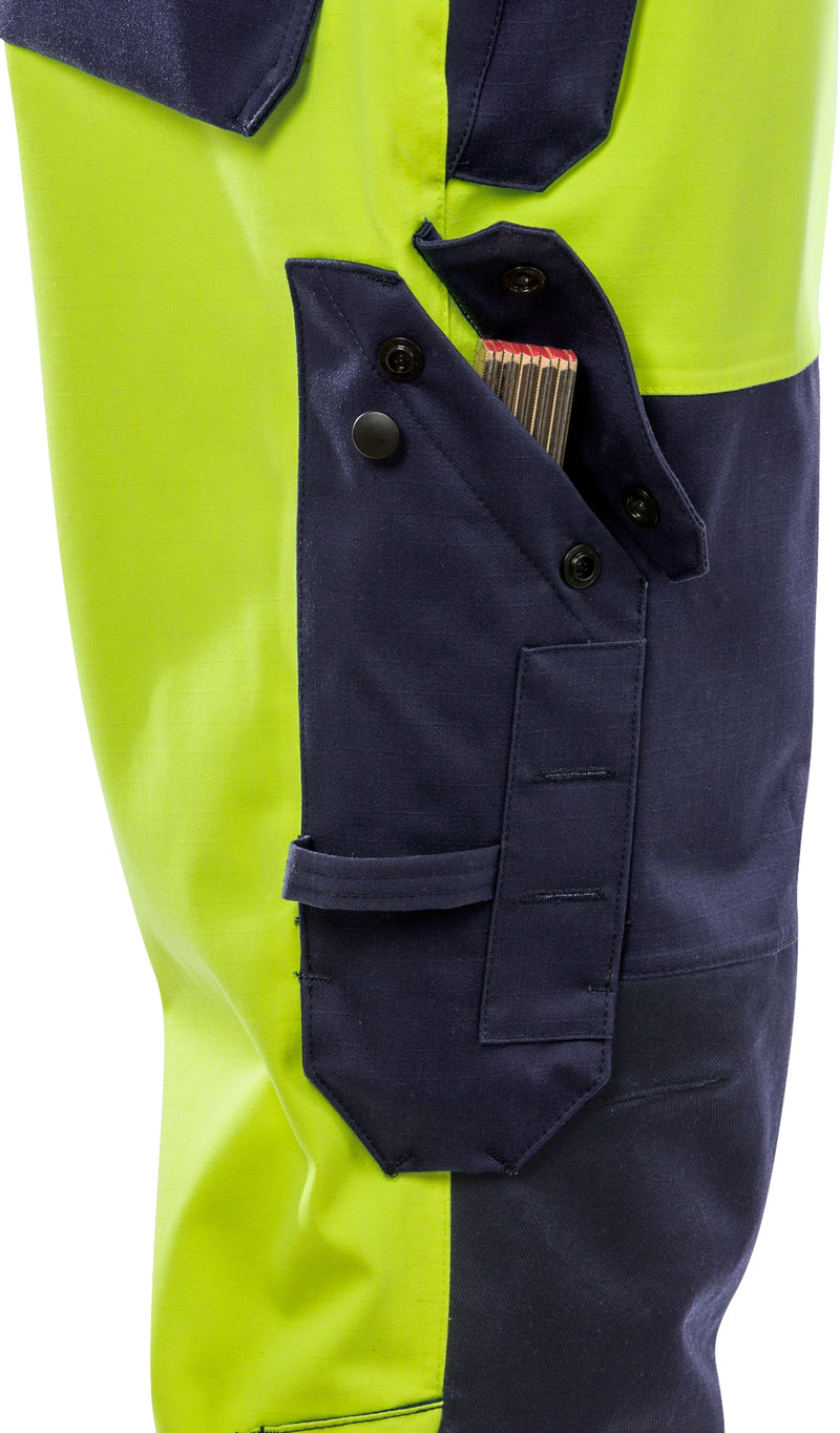 Load image into Gallery viewer, Trousers FRISTADS FLAME HIGH VIS AIRTECH® SHELL TROUSERS CLASS 2 2152 FLR
