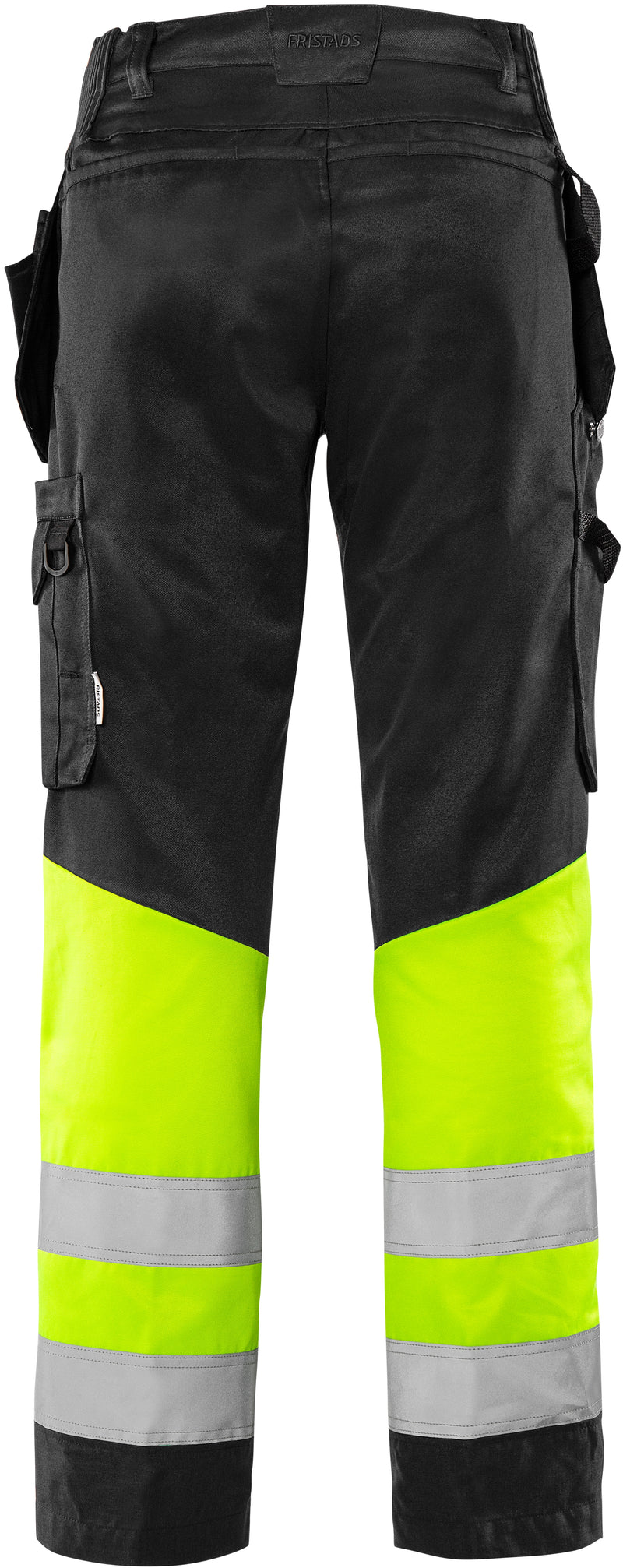 Load image into Gallery viewer, Trousers FRISTADS HIGH VIS GREEN CRAFTSMAN TROUSERS CLASS 1 2640 GPLU
