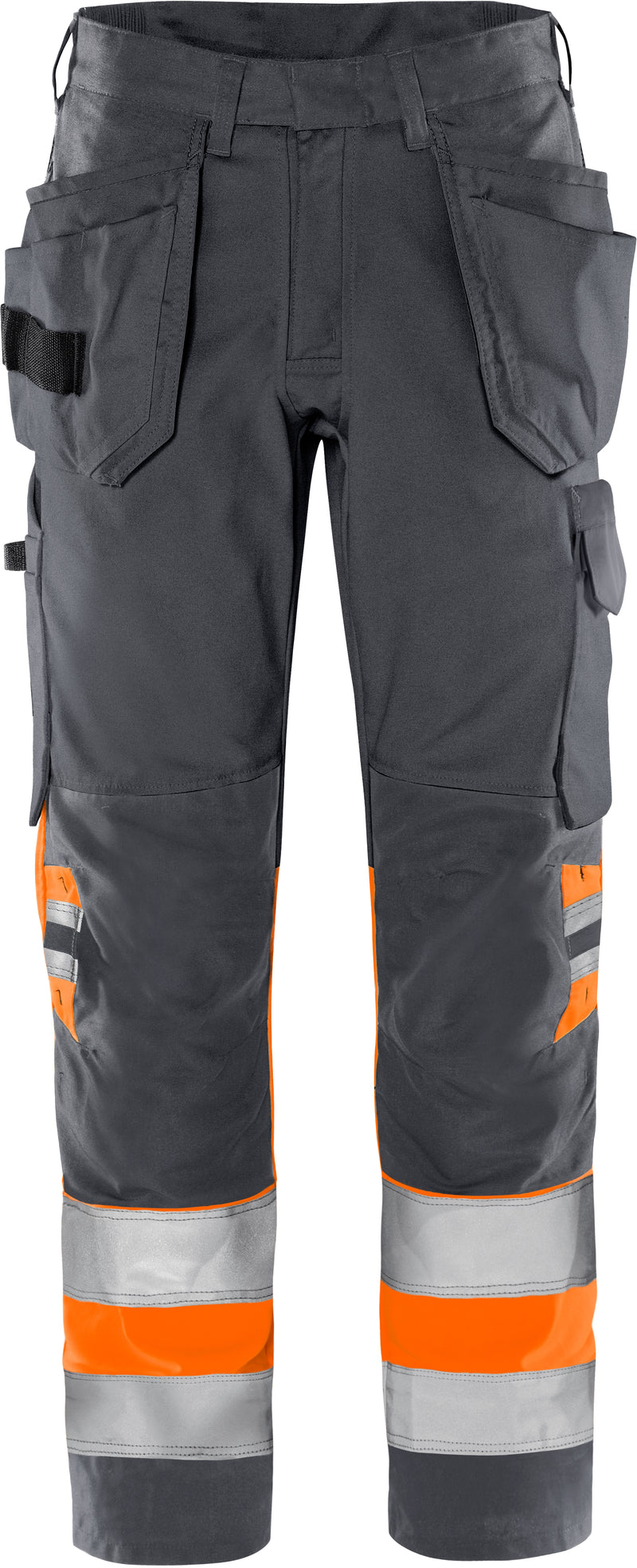 Load image into Gallery viewer, Trousers FRISTADS HIGH VIS GREEN CRAFTSMAN TROUSERS CLASS 1 2640 GPLU
