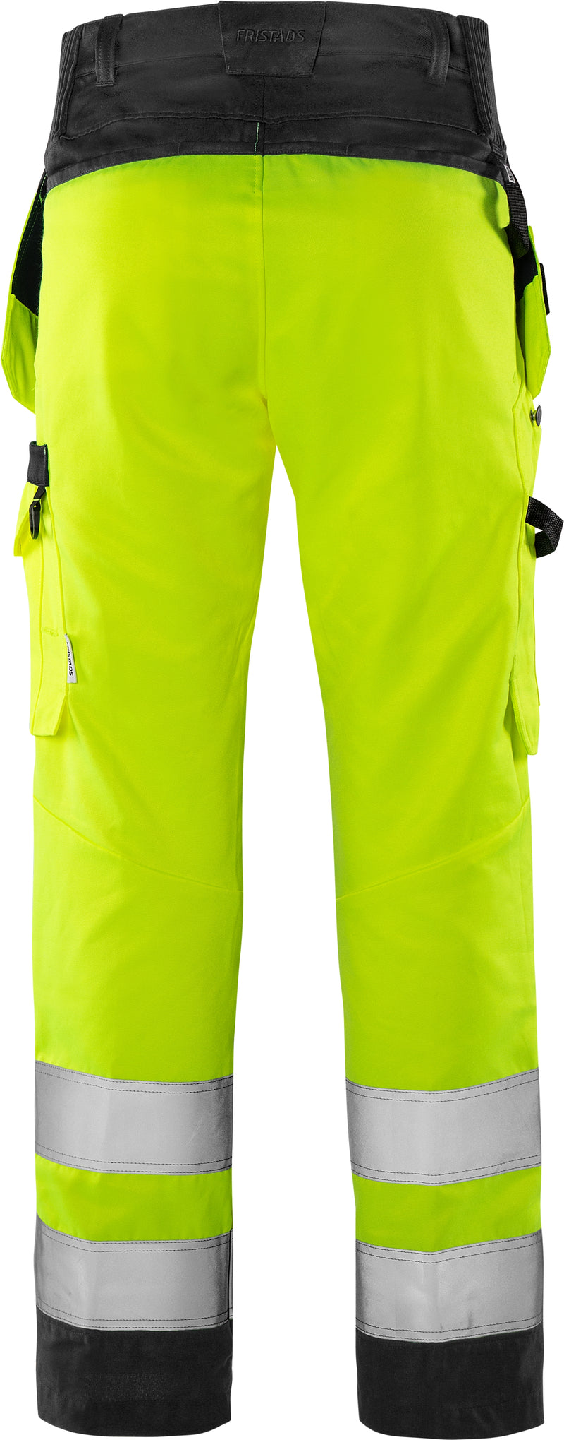 Load image into Gallery viewer, Trousers FRISTADS HIGH VIS GREEN CRAFTSMAN TROUSERS CLASS 2 2641 GPLU
