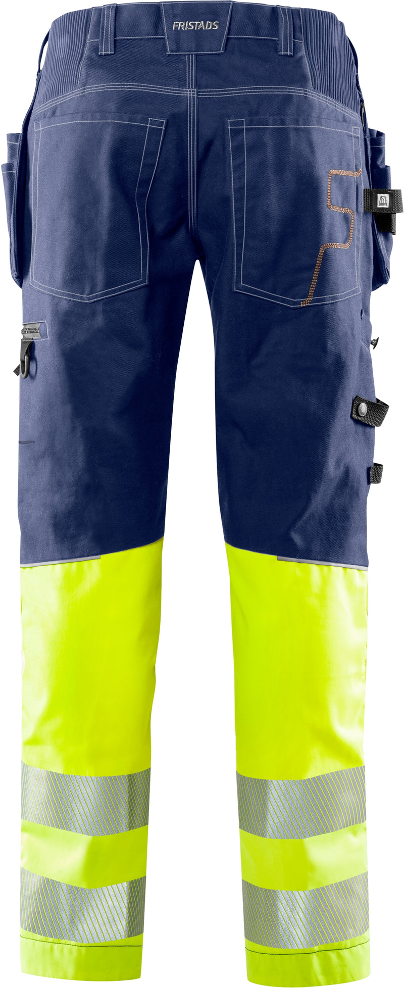 Load image into Gallery viewer, Trousers FRISTADS HIGH VIS CRAFTSMAN STRETCH TROUSERS CLASS 1 2608 FASG
