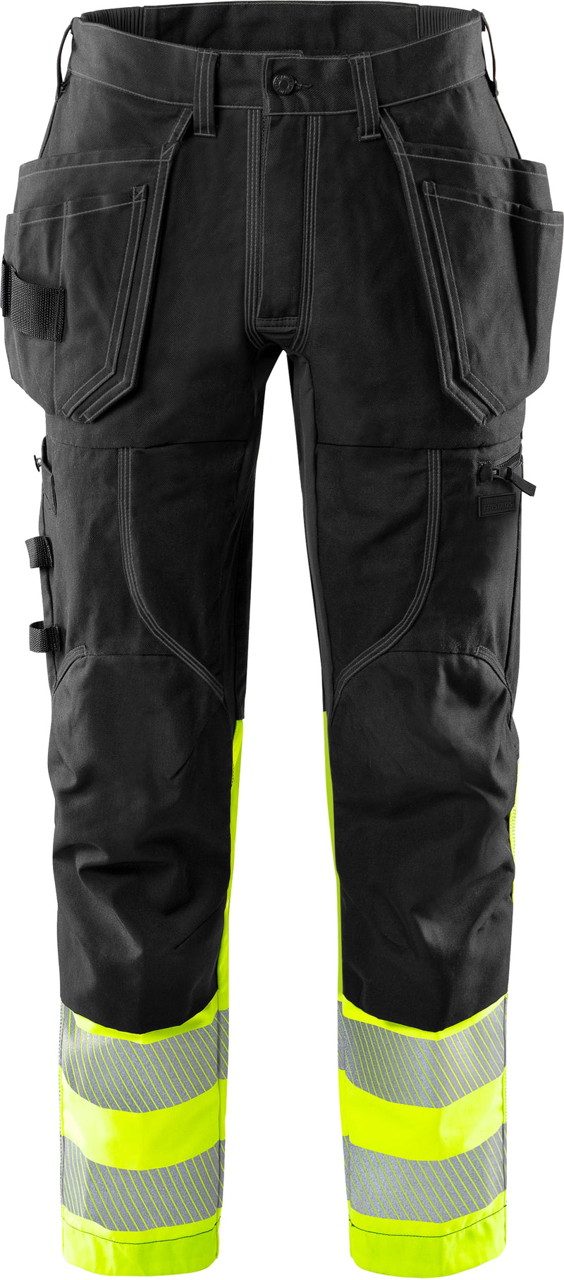 Load image into Gallery viewer, Trousers FRISTADS HIGH VIS CRAFTSMAN STRETCH TROUSERS CLASS 1 2608 FASG
