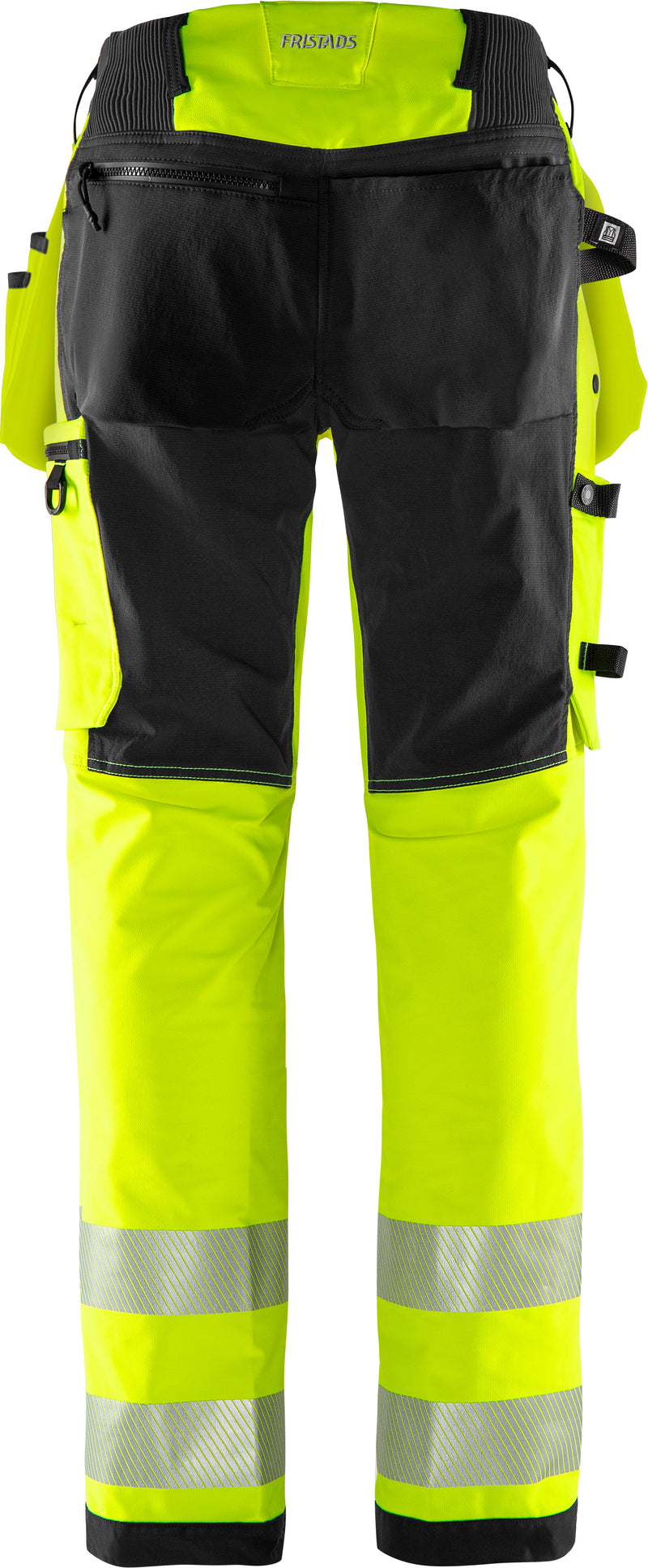 Load image into Gallery viewer, Trousers FRISTADS HIGH VIS GREEN CRAFTSMAN STRETCH TROUSERS CLASS 2 2644 GSTP
