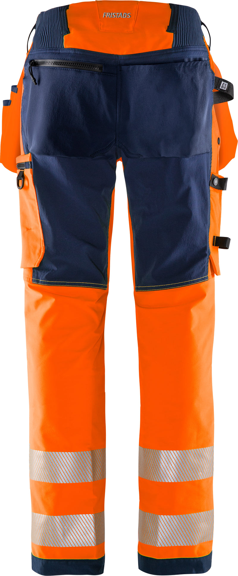 Load image into Gallery viewer, Trousers FRISTADS HIGH VIS GREEN CRAFTSMAN STRETCH TROUSERS CLASS 2 2644 GSTP
