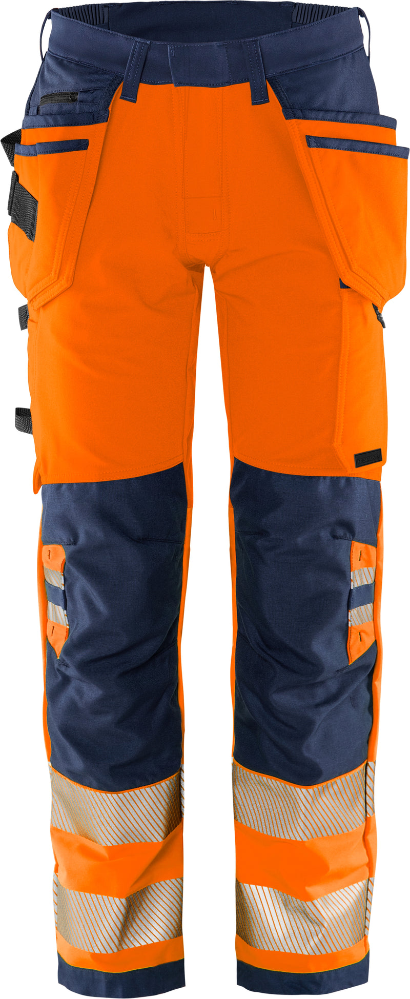 Load image into Gallery viewer, Trousers FRISTADS HIGH VIS GREEN CRAFTSMAN STRETCH TROUSERS CLASS 2 2644 GSTP
