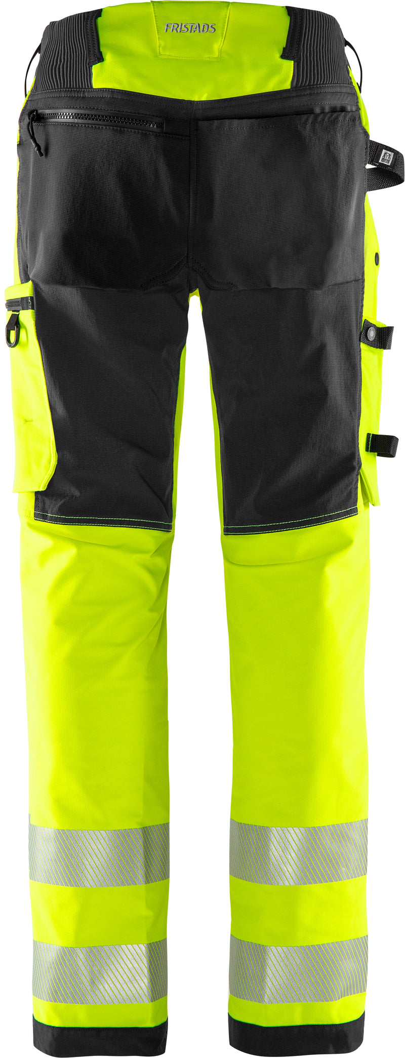Load image into Gallery viewer, Trousers FRISTADS HIGH VIS GREEN STRETCH TROUSERS CLASS 2 2645 GSTP
