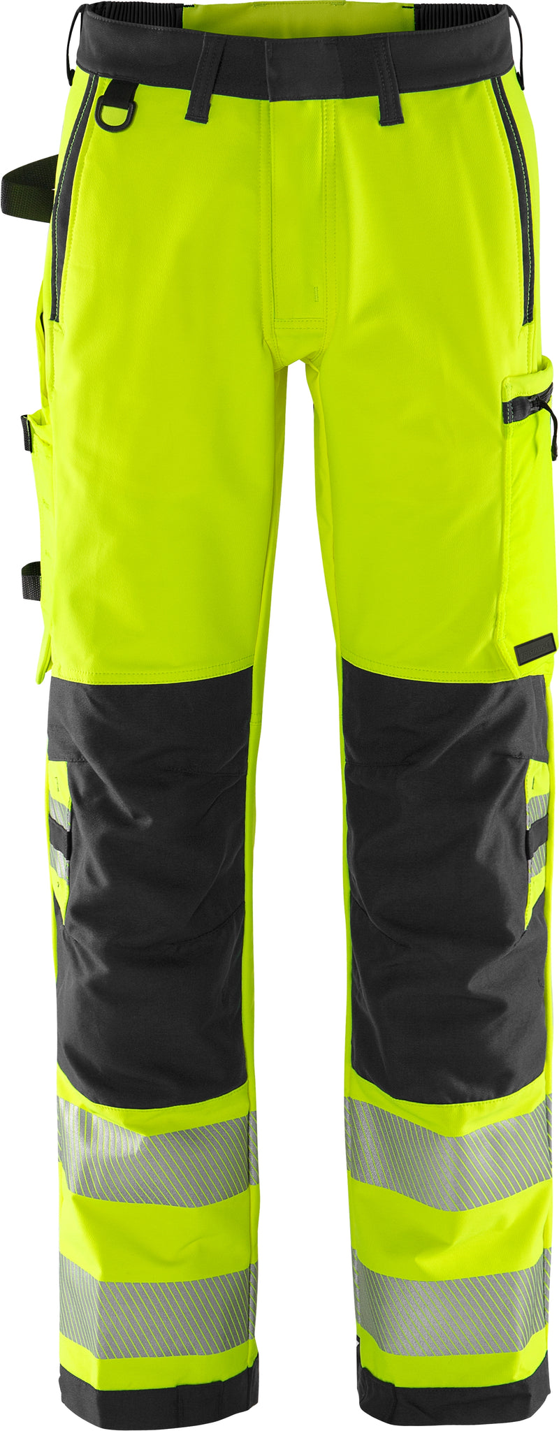 Load image into Gallery viewer, Trousers FRISTADS HIGH VIS GREEN STRETCH TROUSERS CLASS 2 2645 GSTP
