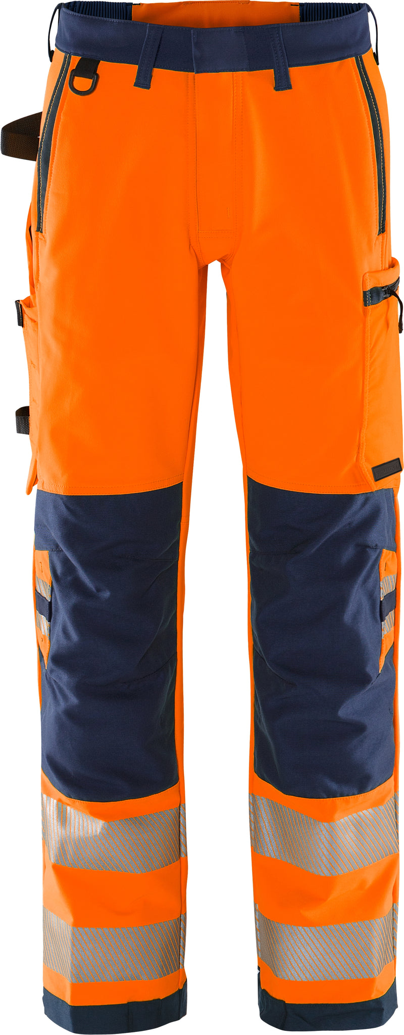 Load image into Gallery viewer, Trousers FRISTADS HIGH VIS GREEN STRETCH TROUSERS CLASS 2 2645 GSTP
