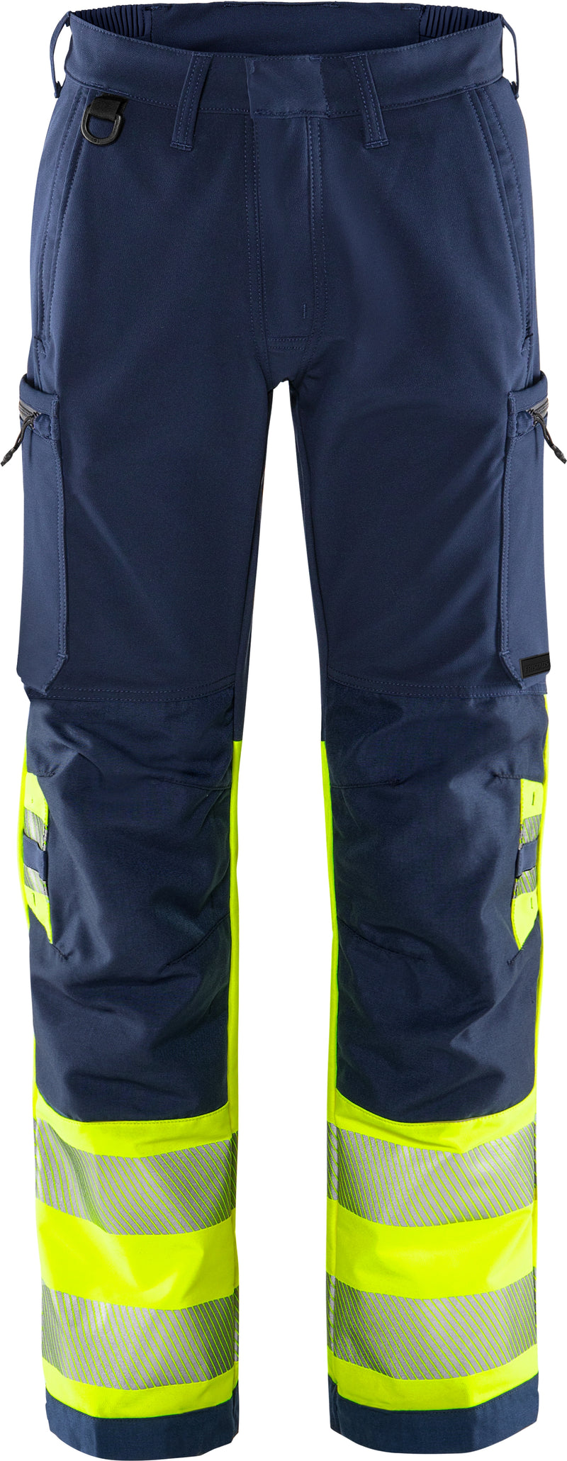 Load image into Gallery viewer, Trousers FRISTADS HIGH VIS GREEN STRETCH TROUSERS CLASS 1 2647 GSTP
